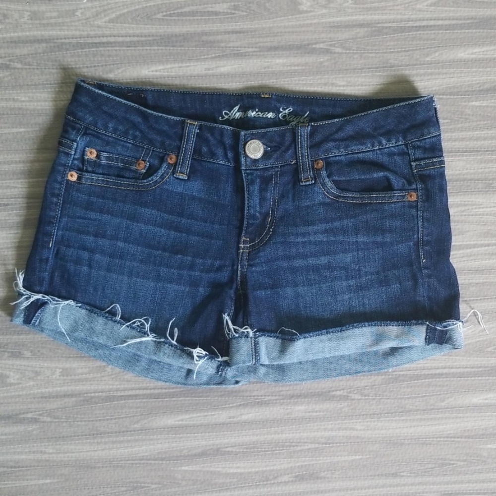 American Eagle Stretch cutoff shorts Size 2